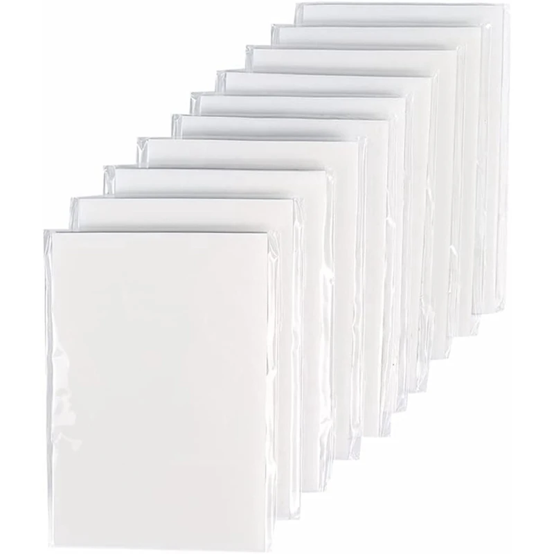 Transparent Sticky Note Pads-500Pcs Waterproof Self-Adhesive Pad,Sticky Notes For Reading,Home,Office,School