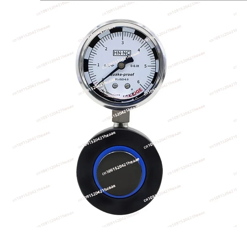 Suitable for M-6.0T (0-6T)  Hydraulic Vise Pressure Gauge - Clamping Force Measuring Instrument for Bench