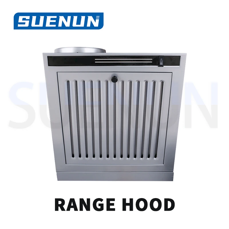 Mini Range Hood Side Suction Range Hood Kitchen Range Hood Single Stove Range Hood Cooker Hood  Exhaust Fan Lampblack Machine