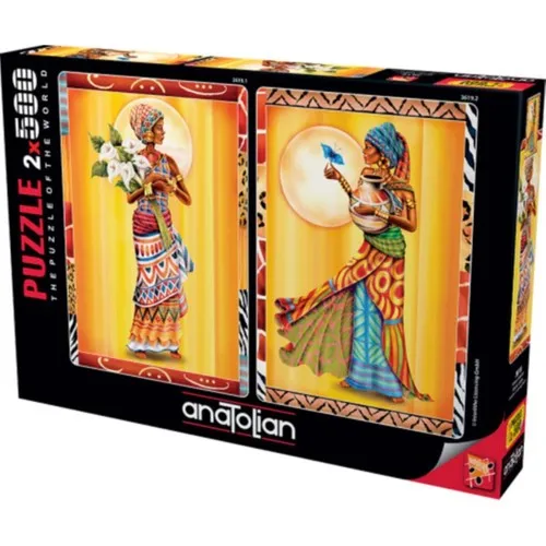 Anatolian Puzzle African Women 500 Piece Jigsaw Puzzle