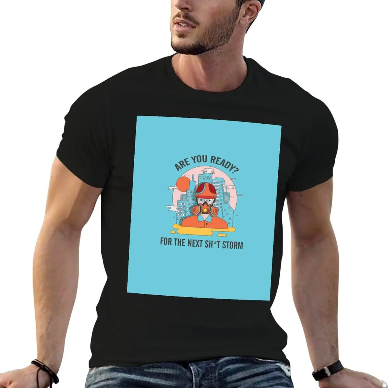 Adventure Survivor Disaster Prepared Storm Show T-Shirt Comfortable Daily Wear Tee