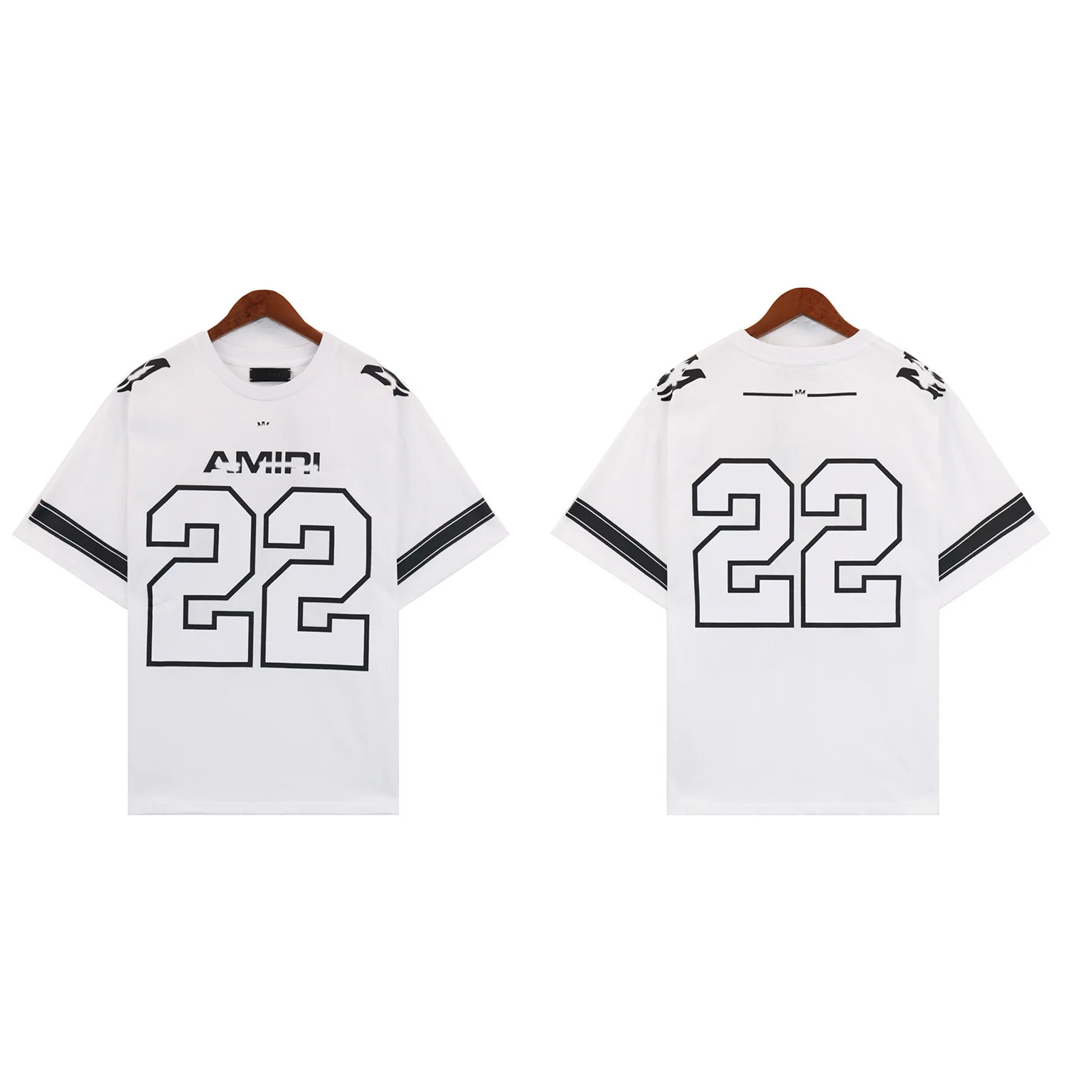 2024 Women Men New American Style No 22 Football Jersey Tshirt Sportwear Summer Mesh Quick Drying Training Tops Short Sleeve