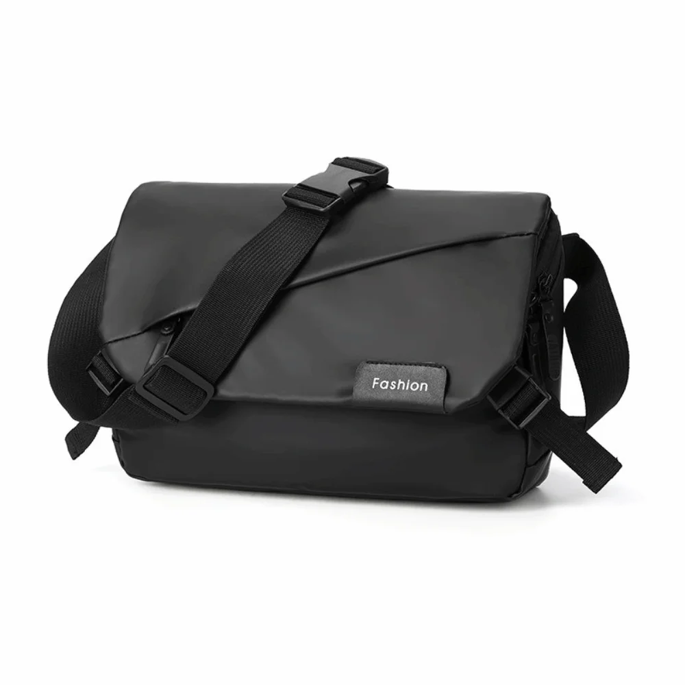 

Waterproof Men Crossbody Bag Phone Pouch with Multiple Pockets Messenger Bag Oxford Cloth Waist Bag Chest Bag School Office