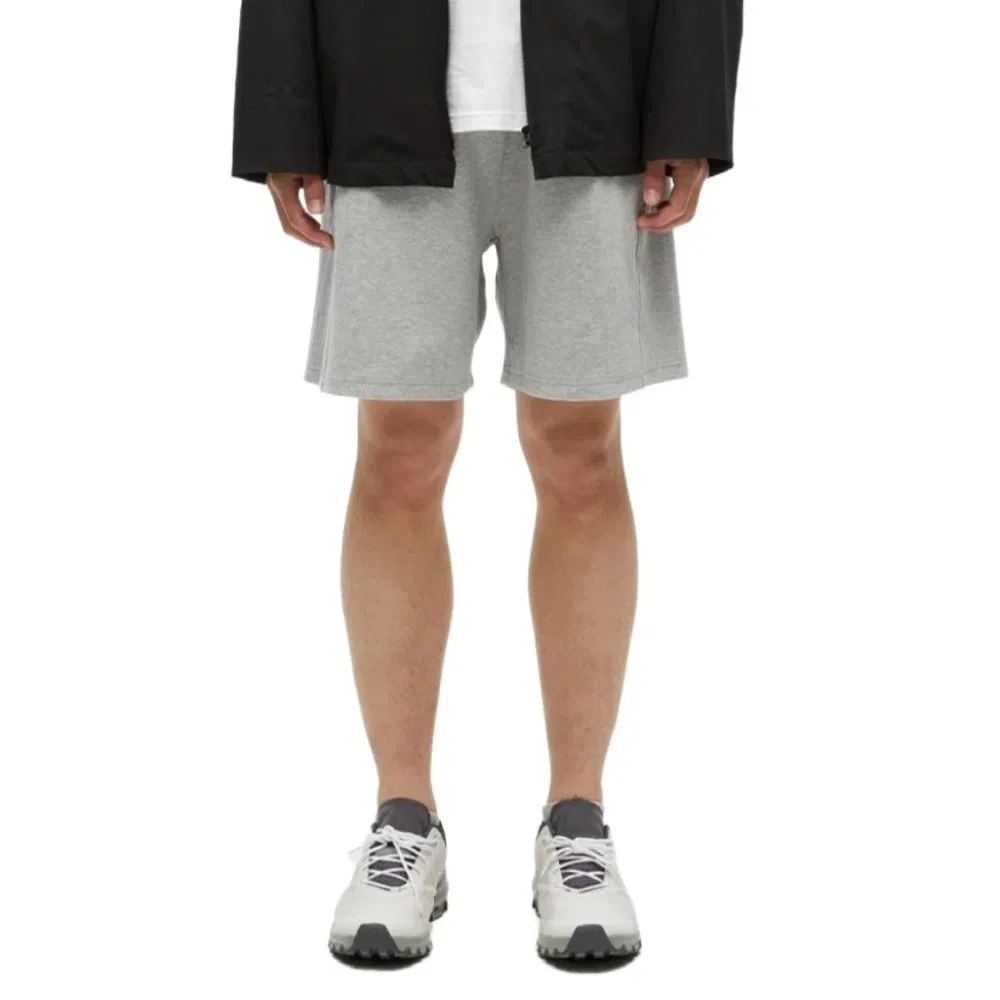 

Модные свободные шорты с высокой талией, широкие брюки на шнуровке, тонкие однотонные повседневные шорты, мужские летние