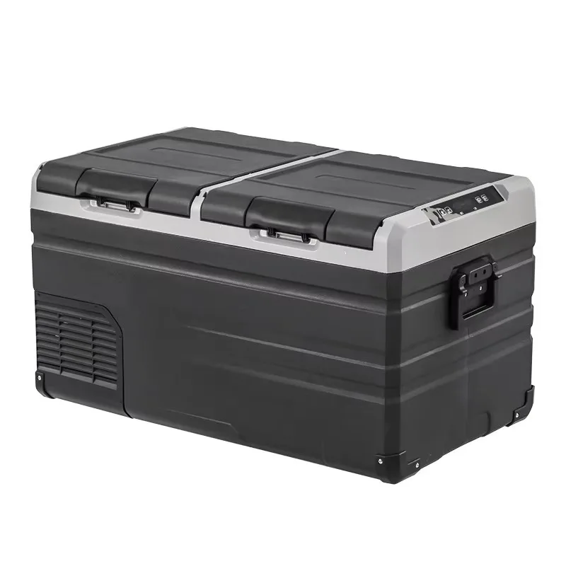 المصنع مباشرة TW75 12 فولت ضاغط محمول 75L ثلاجة السيارة الثلاجة الفريزر مبرد كهربائي