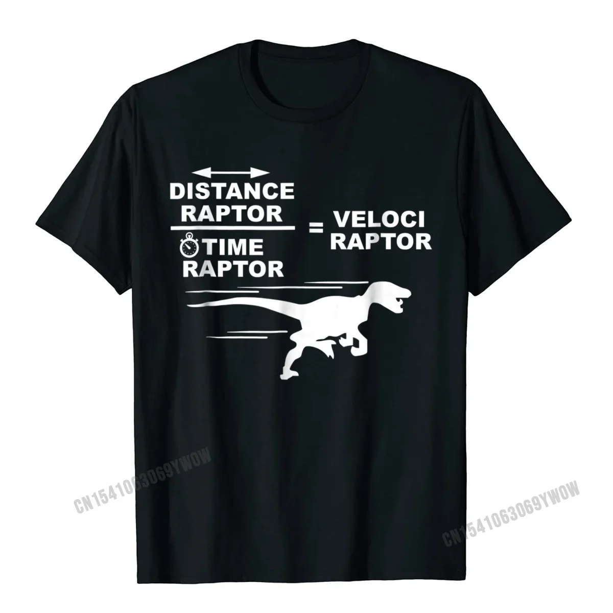 

Футболка Distance Raptor Over Time Raptor = Велоцираптор, мужские хлопковые топы, футболка на заказ, специальные европейские футболки