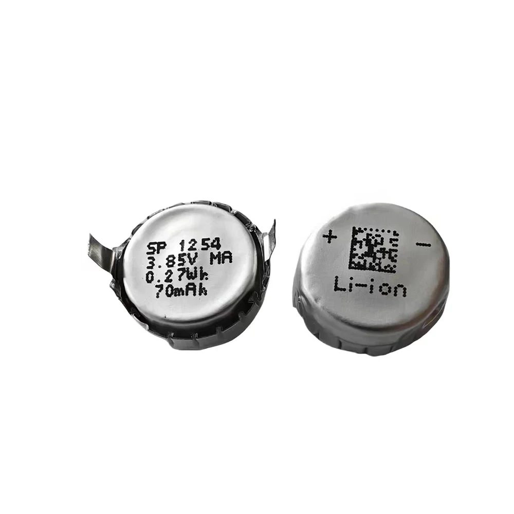 2PCS/Lot 3.85V 1254 70mAh Battery For Soundcore Life P3 Earbuds Airpods Handsfree Earphone