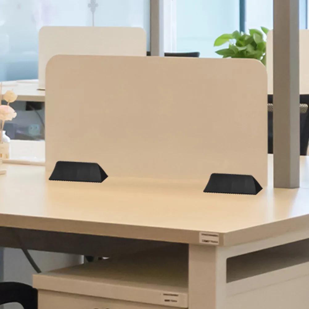 10Pcs Desk Partition Clip Adjustable Plastic Divider Clamp Office Screen Stand Desktop Privacy Panel Panel Clamps