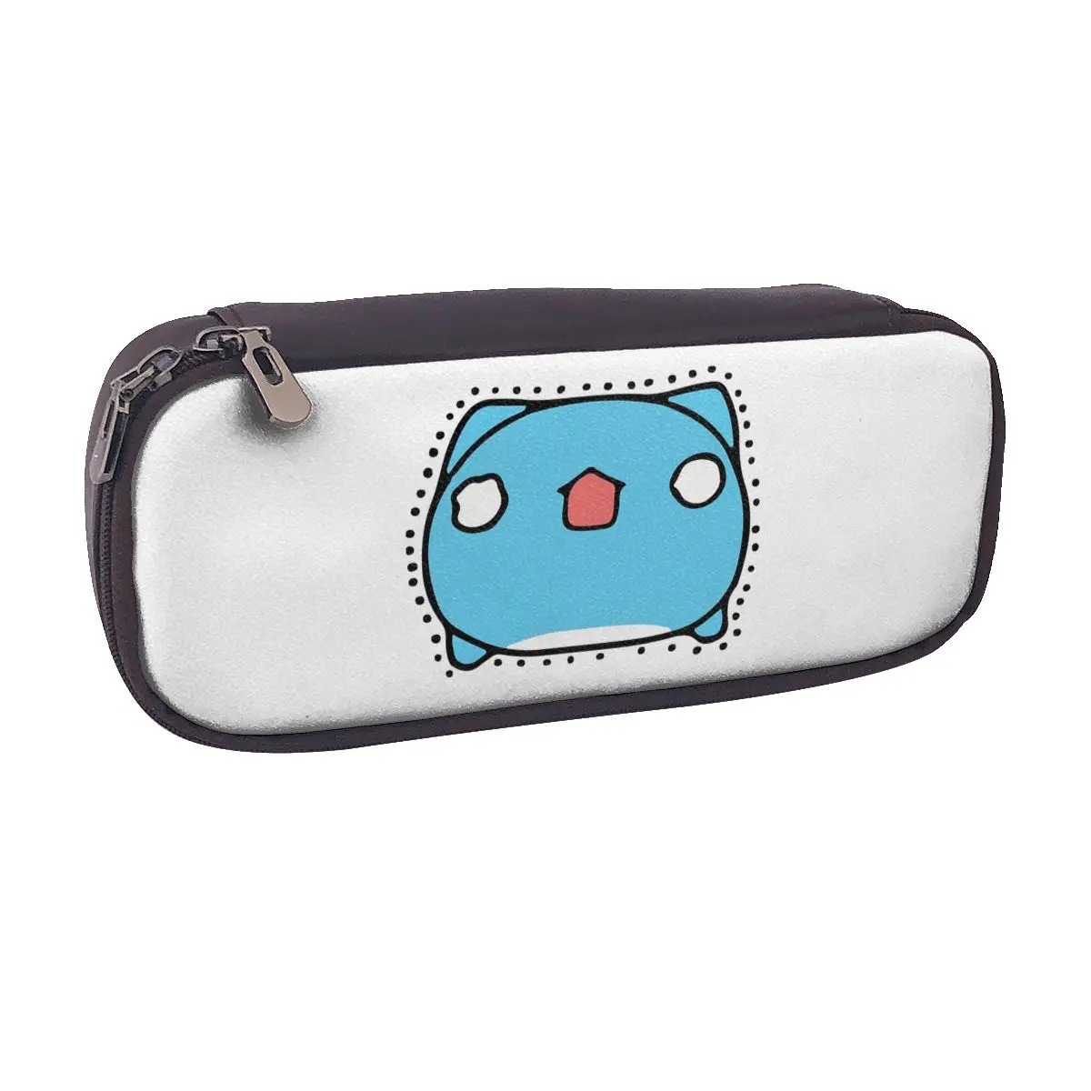 

Comic Cat Bugcat Capoo Bug Cat Leather Pencil Case for Students Gifts Pen Box Pencil Bag Stationery Supplies Pen Holder Bag