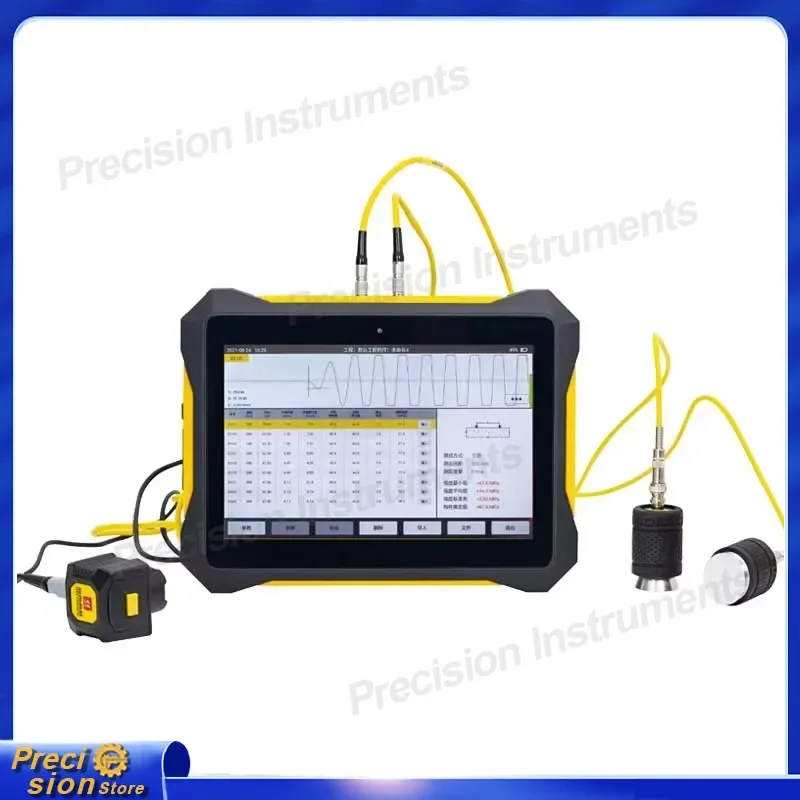For Ultrasonic Thickness Gauge Width Depth Measurement Tool Concrete Defect Detector IP55 Waterproof Automotive Industrial
