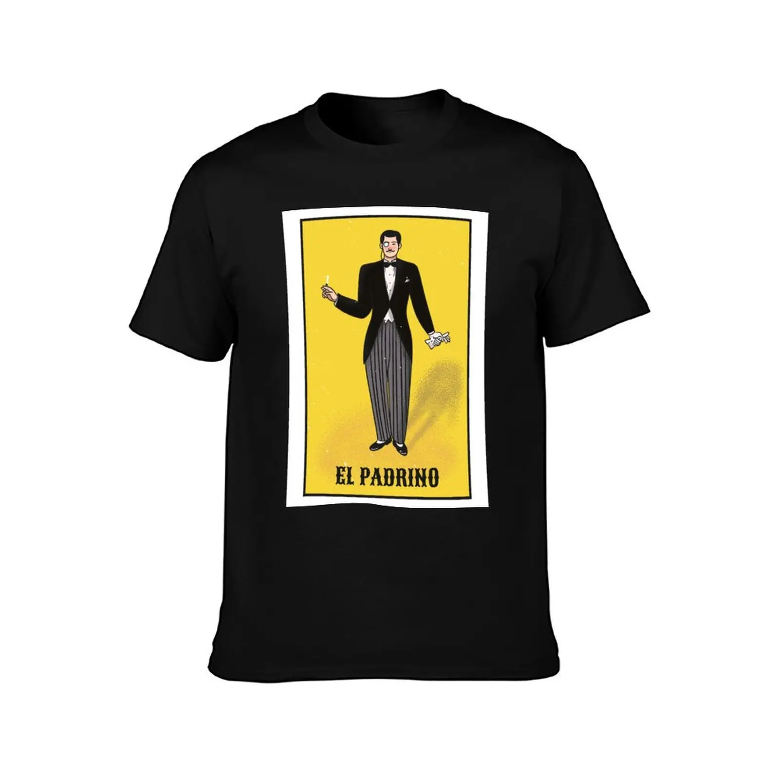 Mexican Bingo Regalo Para Padrino El Catrin T-Shirt Summer Casual Cotton Tee Oversized Streetwear Tops Vintage Graphic Print
