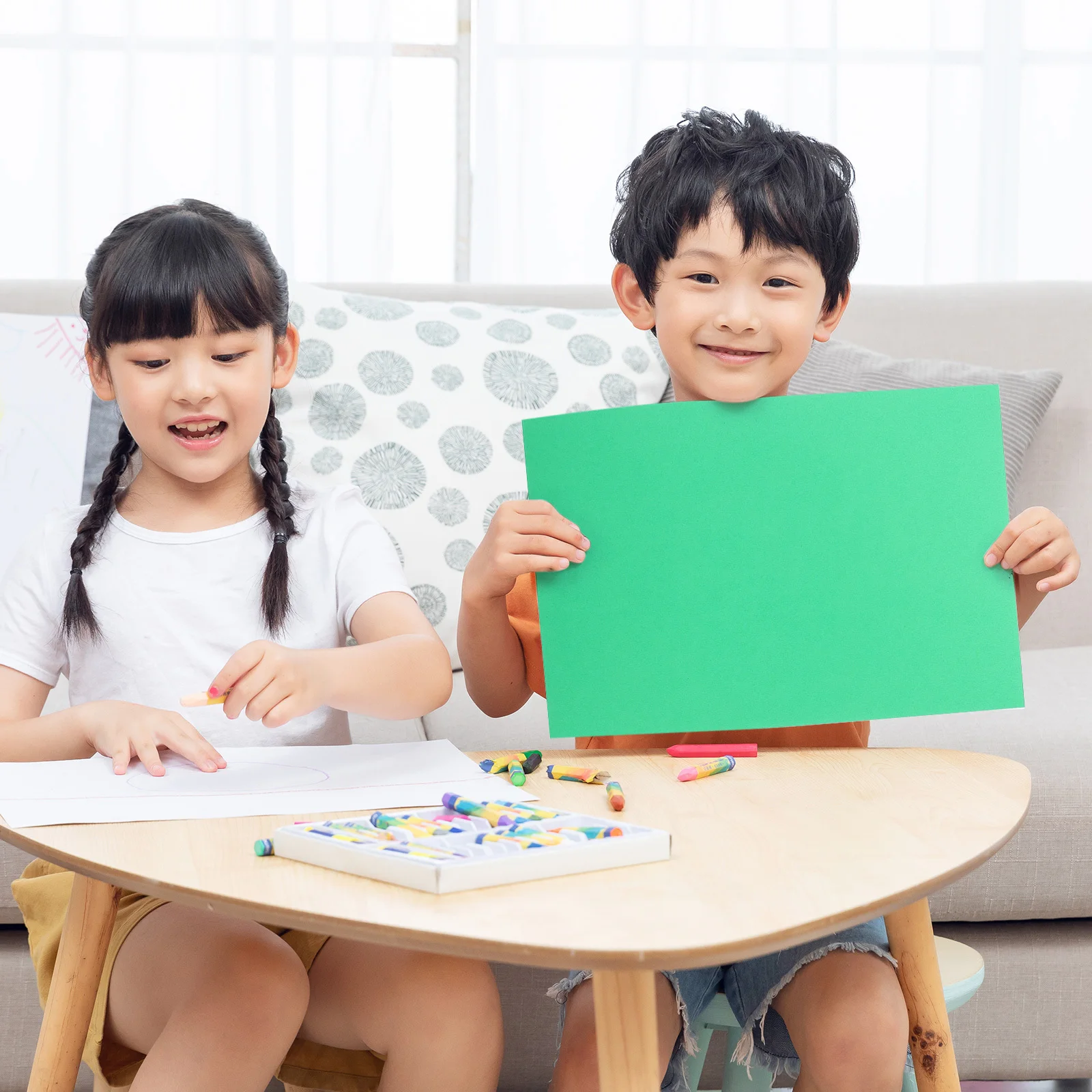 24 قطعة من أوراق Cyanotype DIY ورق بصمة الشمس لوازم منزلية عملية مادة أقوى مقاومة للماء #6