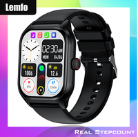 LEMFO Smart Watch 2025 Calorie Counting Heart Rate Moniter Waterproof Bluetooth Call Sleep Tracking Sports Fitness Smartwatch