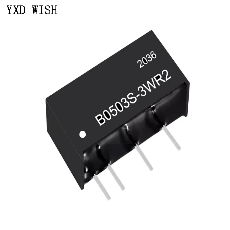 5pcs 3W Series Power Converter Module B0505S-3W B0505S-3WR2 DIP DC-DC Converter Power Supply 5V To 5V 3W Isolated Power Supply