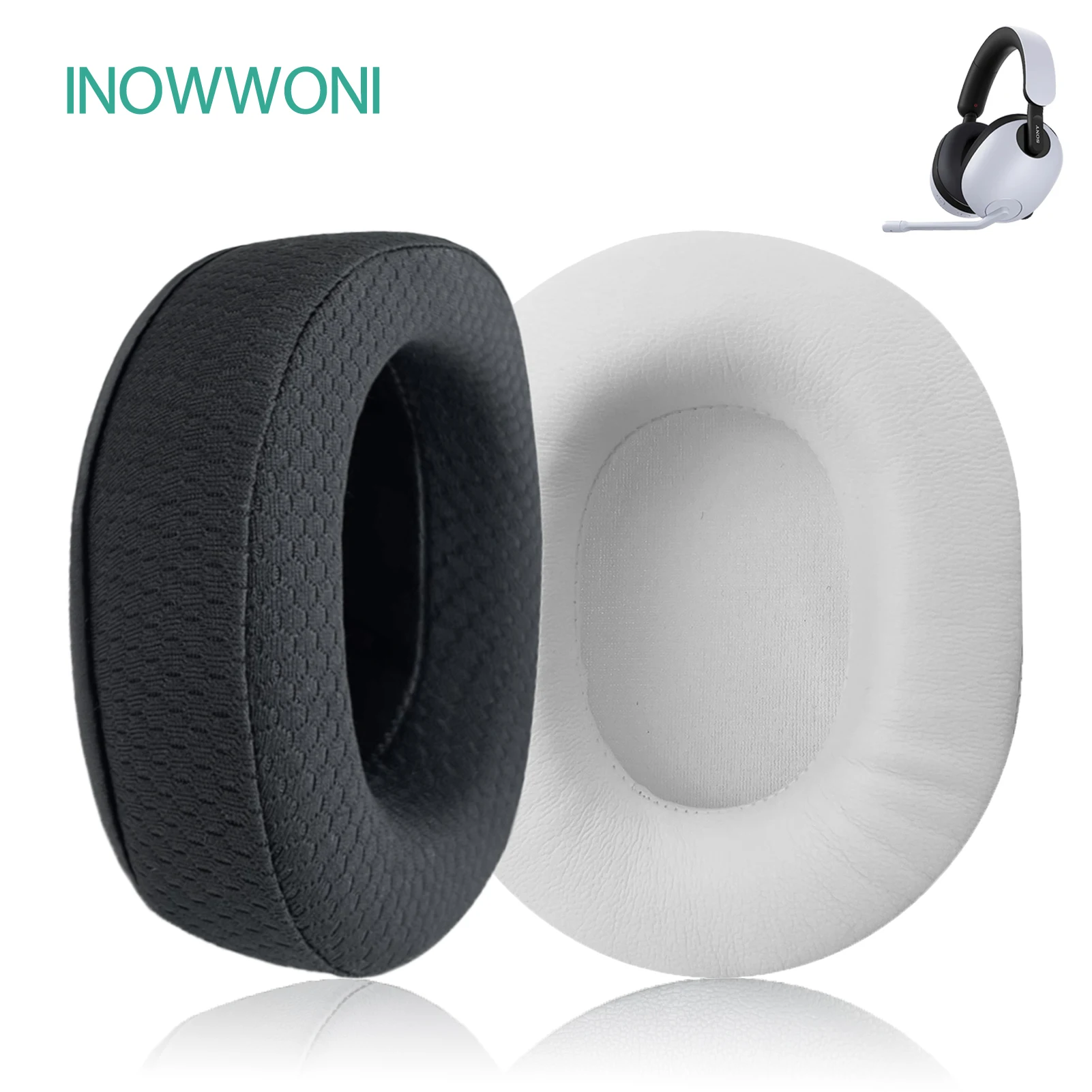 INOWWONI oreillettes de remplacement pour SONY INZONE H7 H9 casque oreillettes coussinets couverture cache-oreilles casque