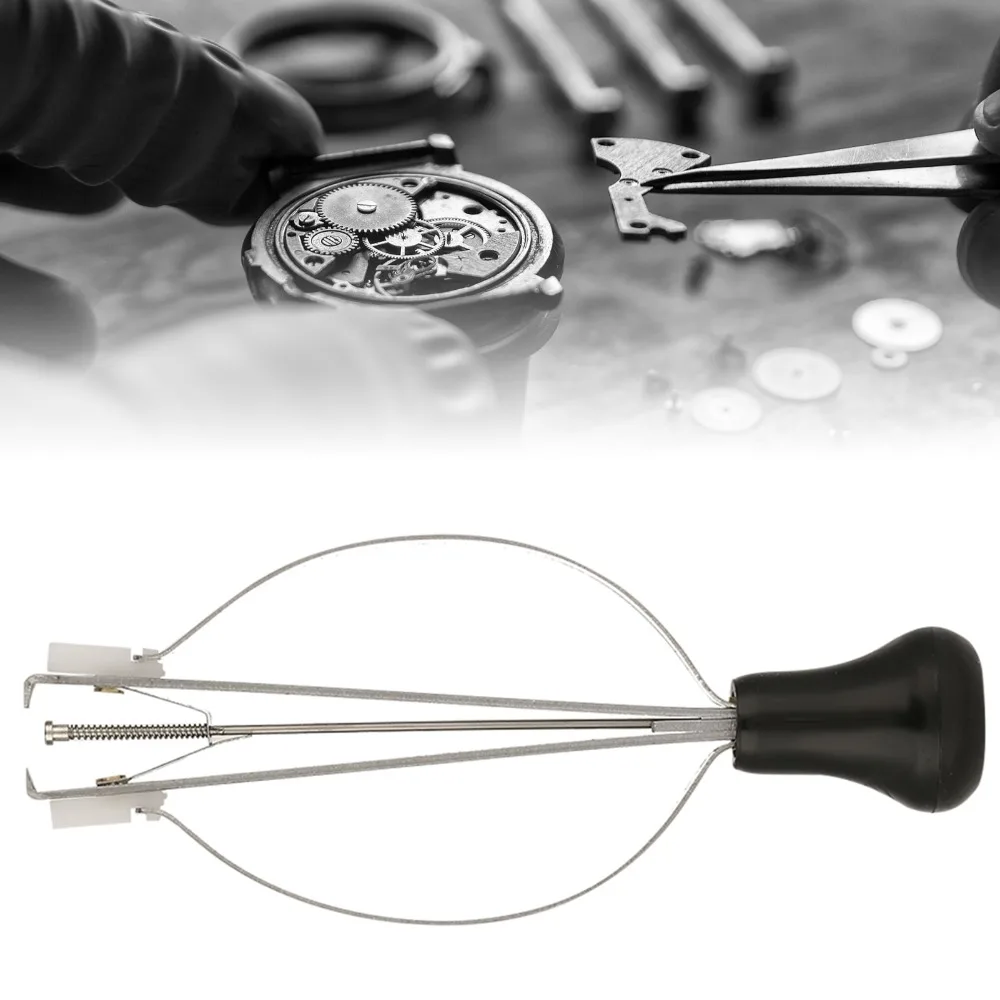 Precision Silver Watch Hand Remover Tool Metal 9.5 * 4cm Watch Repair Tool Watch Plunger Puller Watch Repair Work