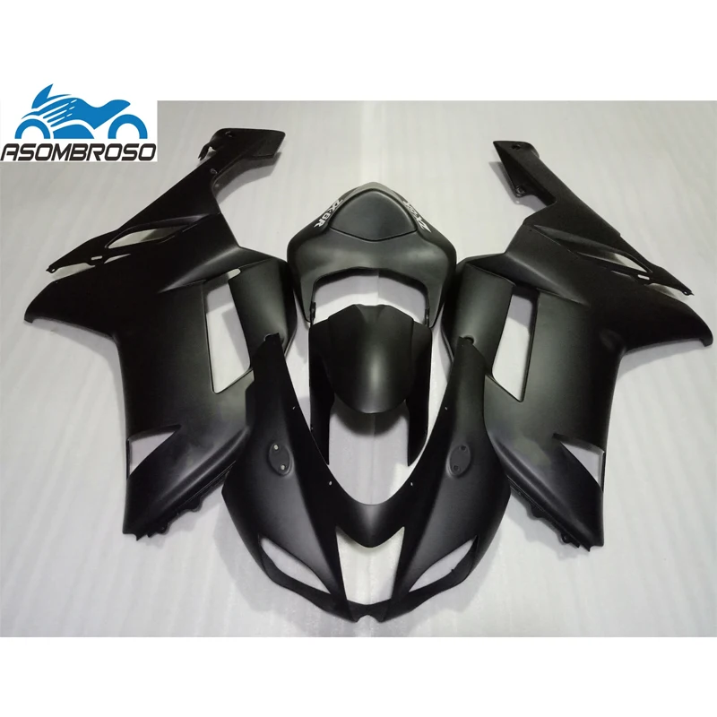 

Бесплатные обтекатели на заказ для Kawasaki Ninja ZX 6R 07 08, комплект обтекателей для мотоцикла из АБС-пластика ZX6R 2007 2008