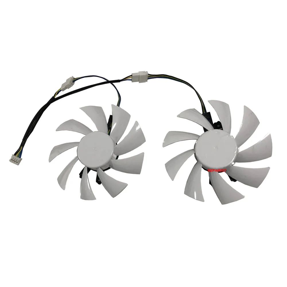 

2Pcs/Set 4Pin 85MM Graphics Fan,GA92S2H,VGA Cooler,For KFA2 GTX 1660 Ti GTX1660 EX Super,For 51Risc RTX2060 Super,As Replacement