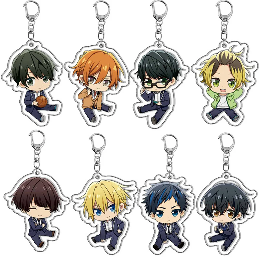 Anime Sasaki to Miyano Couple Figures Acrylic Key Chain Cute Miyano Yoshikazu Sasaki Shumei Bag Pendant Toys Keying Gift Fans