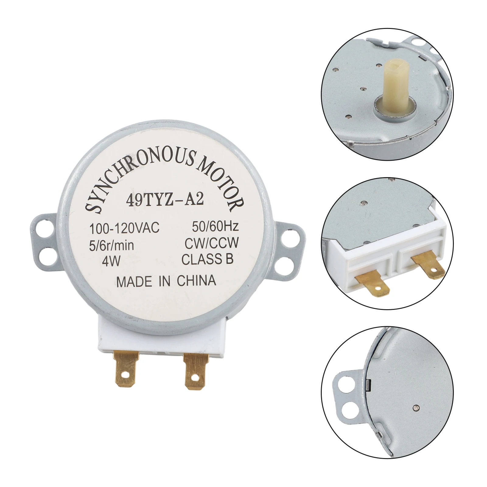 AC V Motor Synchronous Microwave Oven Motor Synchronous TYJ50-8A7 Tray Glass Glass Input Voltage Sectional Shape