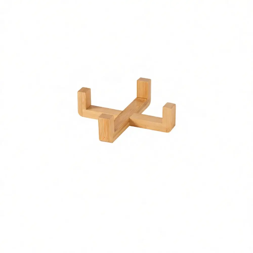 Raised Cat Food Dish Wooden Frame Elevated Set Ceramic Water Feeder Ergonomic Posture Protector Stable Tableware Tray