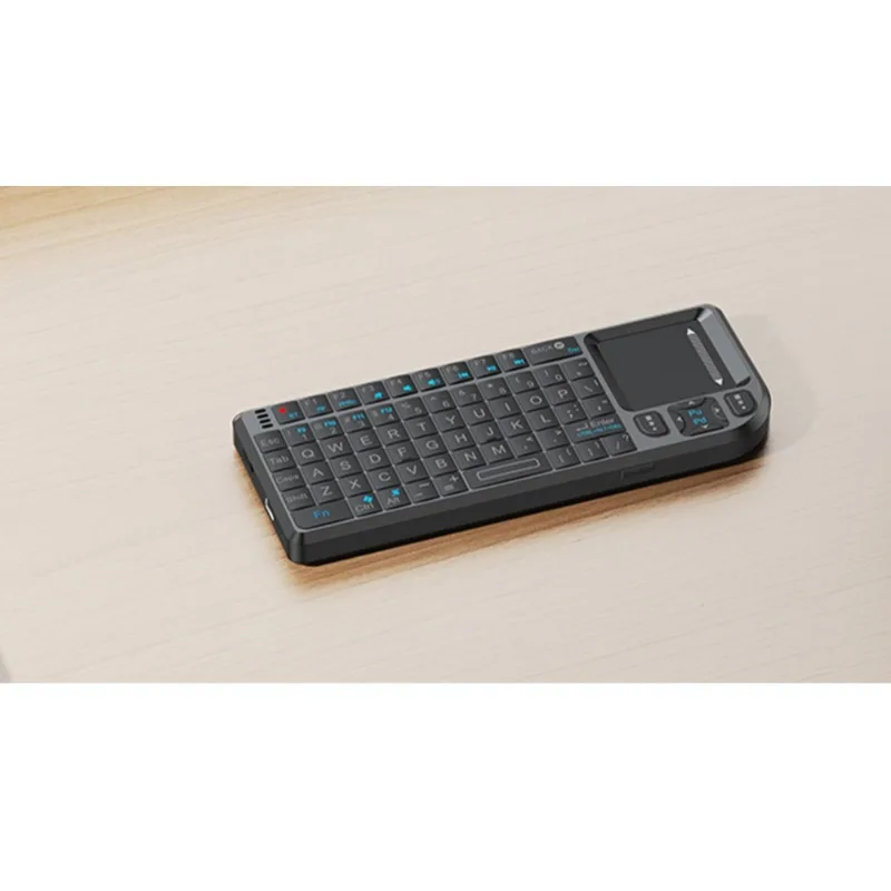 2-In-1 Mini Keyboard Wireless Bluetooth Portable Mini Keyboard with Trackpad Mouse K808 Keypad