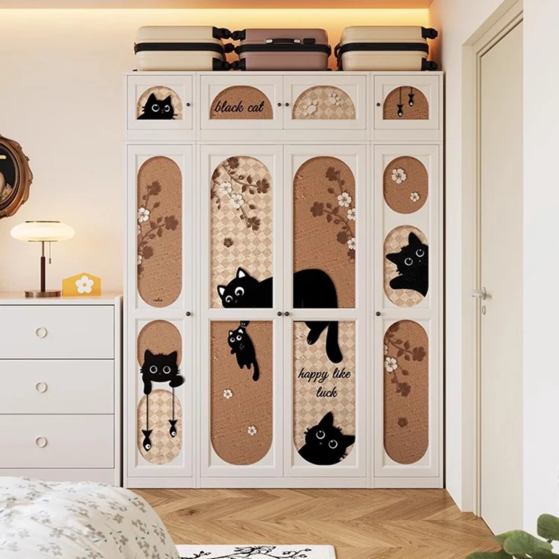 

European Luxury Wardrobe Storage Home King Organizer Wardrobe Hotel Portable Closet Armable Para Ropa Furnitures Bedroom