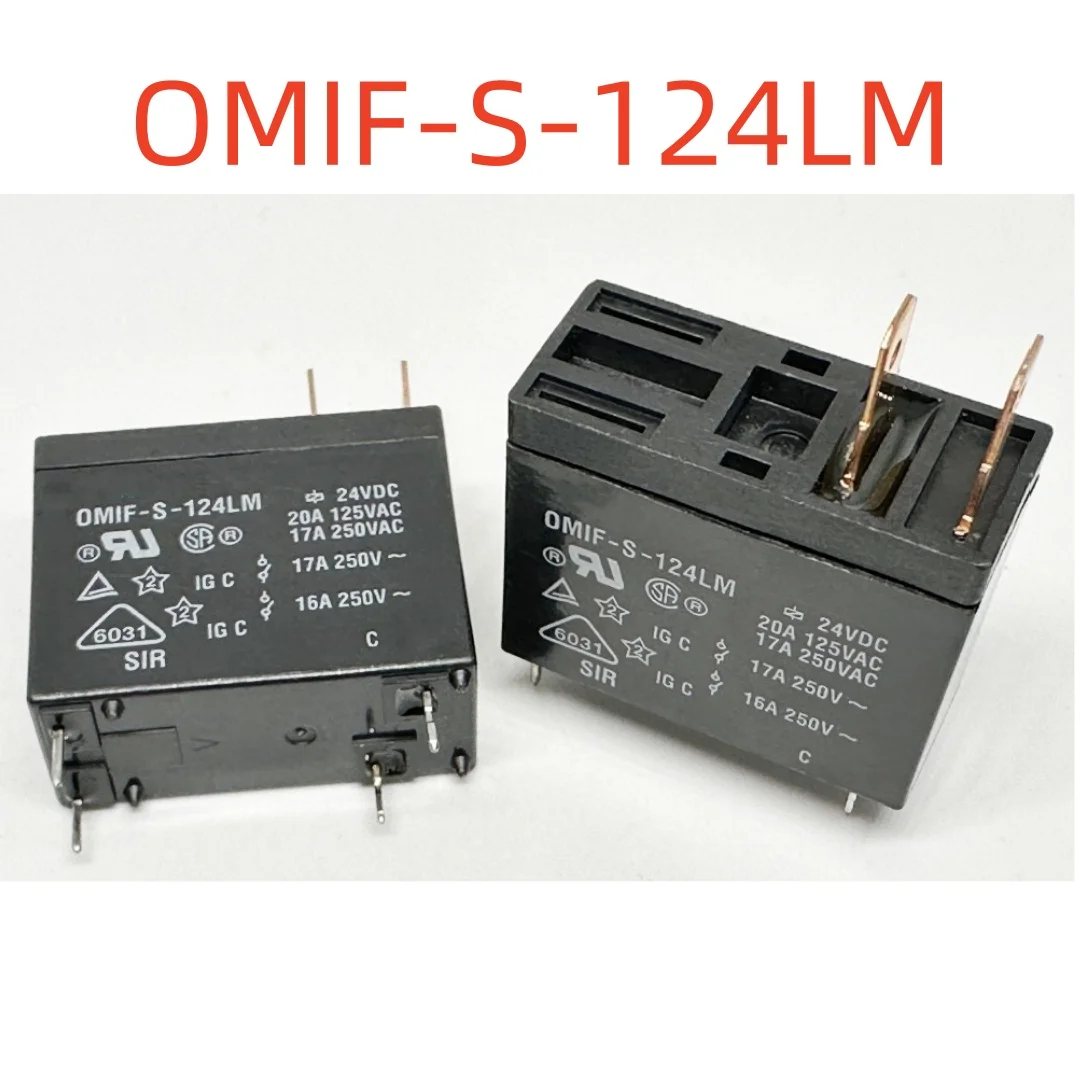 New OMIF-S-112LM ; OMIF-S-124LM ; (62F-24V/12V-17A) Relay 4pins