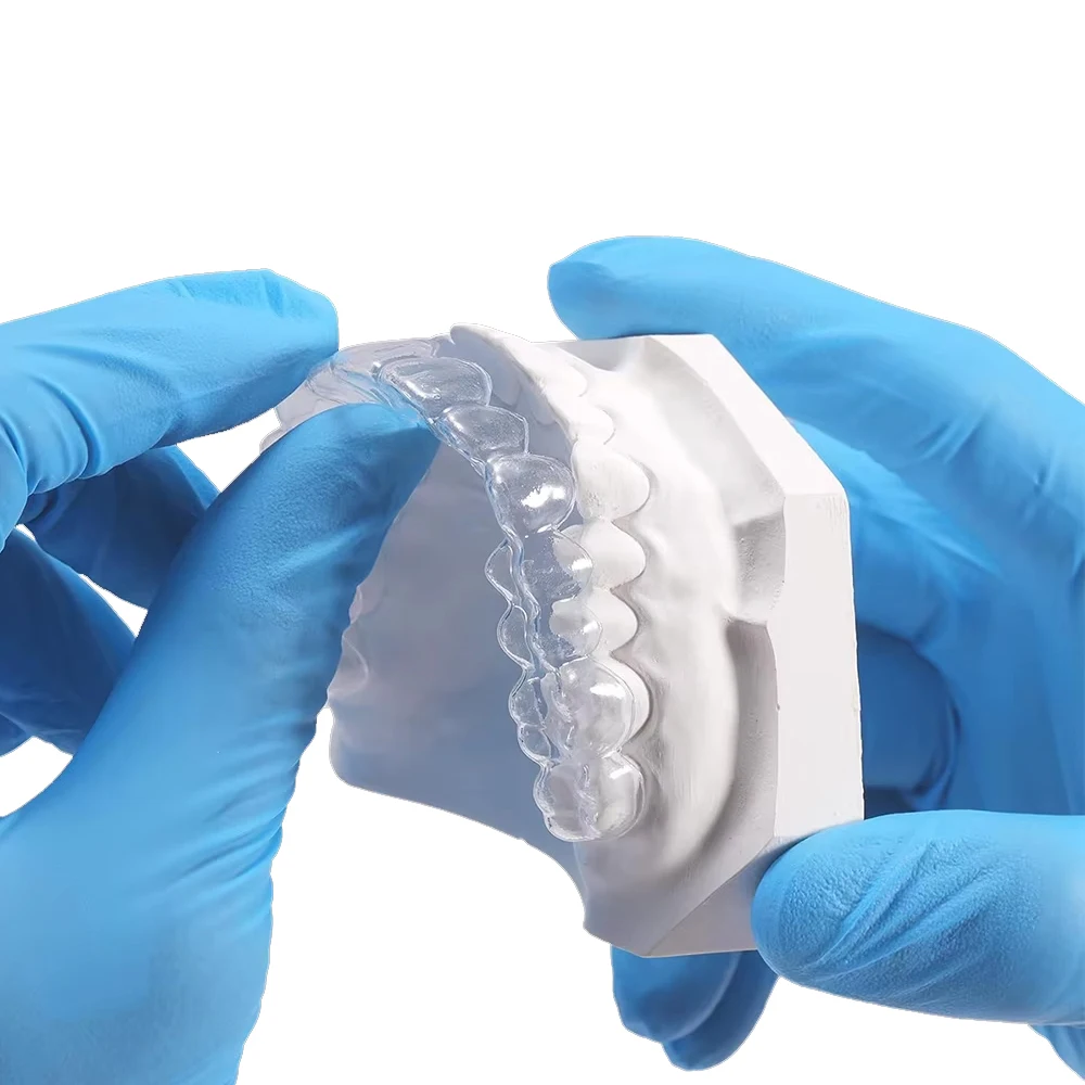 Dental Vacuum Forming Sheets Orthodontic Retainer Slice Square Hard Soft 0.6/0.8/1.0/1.5mm Lab Splint Thermoforming Materials - view 6
