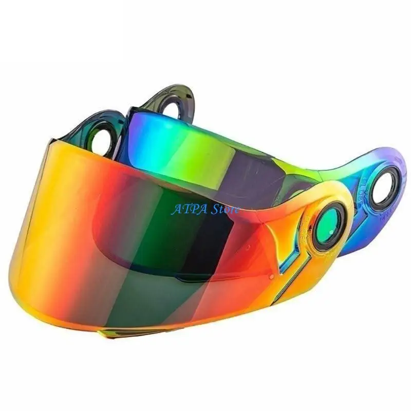 U13C kompatibel für FF805 Sun Visor Vollge Gesicht Sunshield Street Motorräder Helm Wind Sonnenschutzlinse Anti-Scratch