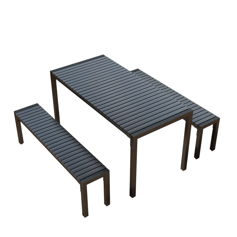 

Anti-corrosion and sun protection outdoor tables and chairs courtyard garden table and chairs combination outdoor l