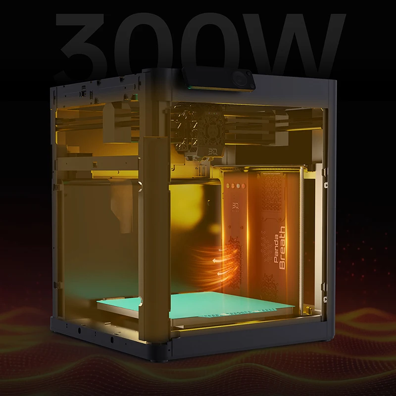 BIQU Panda Breath V1.1.2  Filament Dryer Active Chamber Heating Wireless Control For Bambu Lab P2S, P1S, P1P, X1C,A1 3D Printers