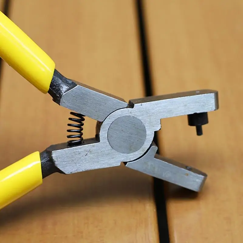 เครื่องมือเจาะรูเข็มขัดสายรัดมือสายนาฬิกาข้อมือเครื่องมือ5นิ้วเครื่องมือสำหรับเข็มขัดสายนาฬิกาข้อมือ S ปลอกคอสุนัขอานรองเท้าผ้า