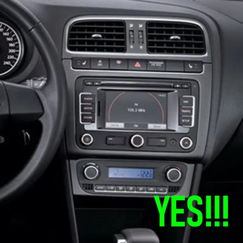 

Car Stereo Radio For VW Polo 2009-2013 Multimedia Player 7inch Wireless Apple Carplay Android 15 8+128GB GPS Navi Google Map
