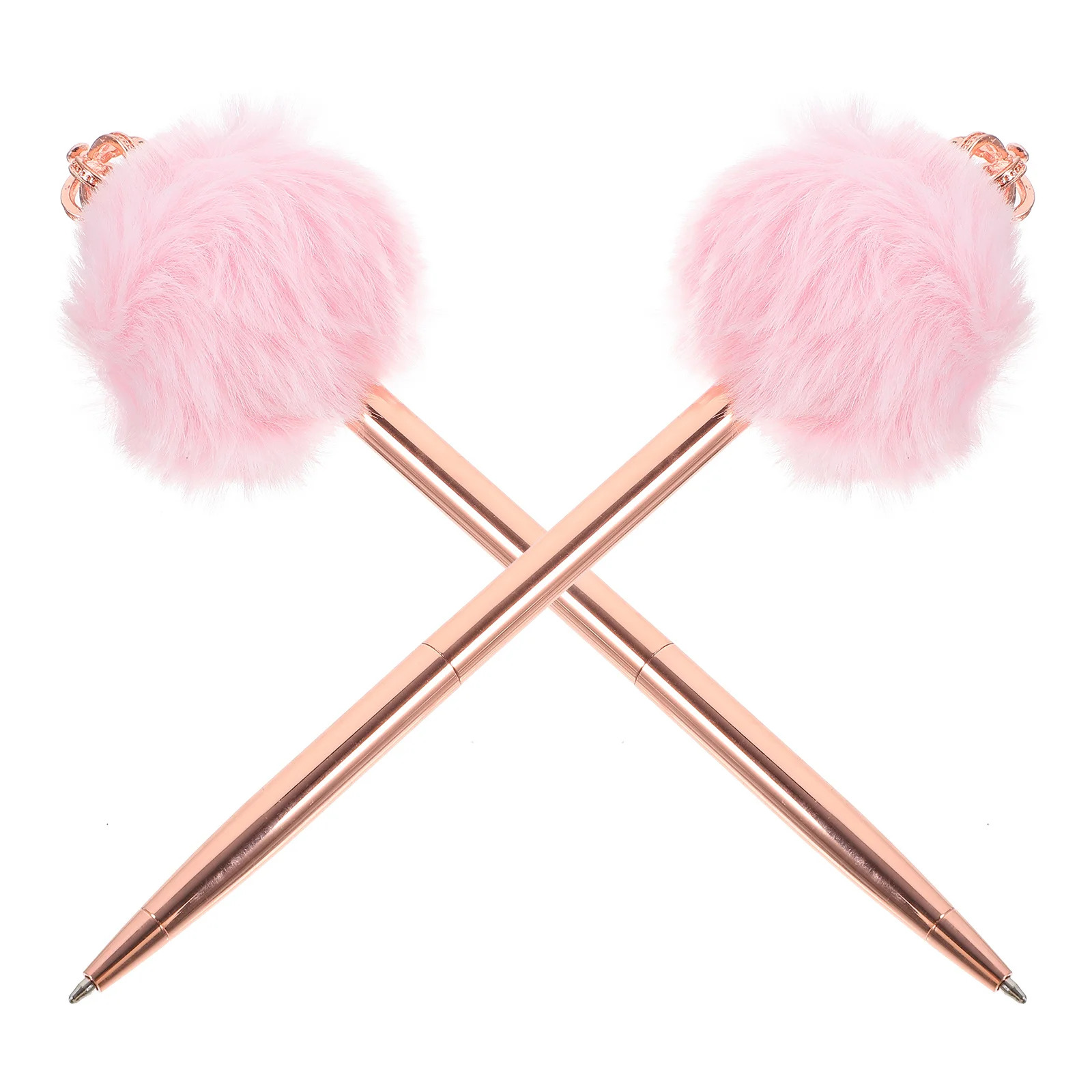 

2pcs Ballpoint Pens Smooth Writing Free-Flow Ink Lightweight Portable For Students Teachers Office Desk Decor Gift Novelty Pen