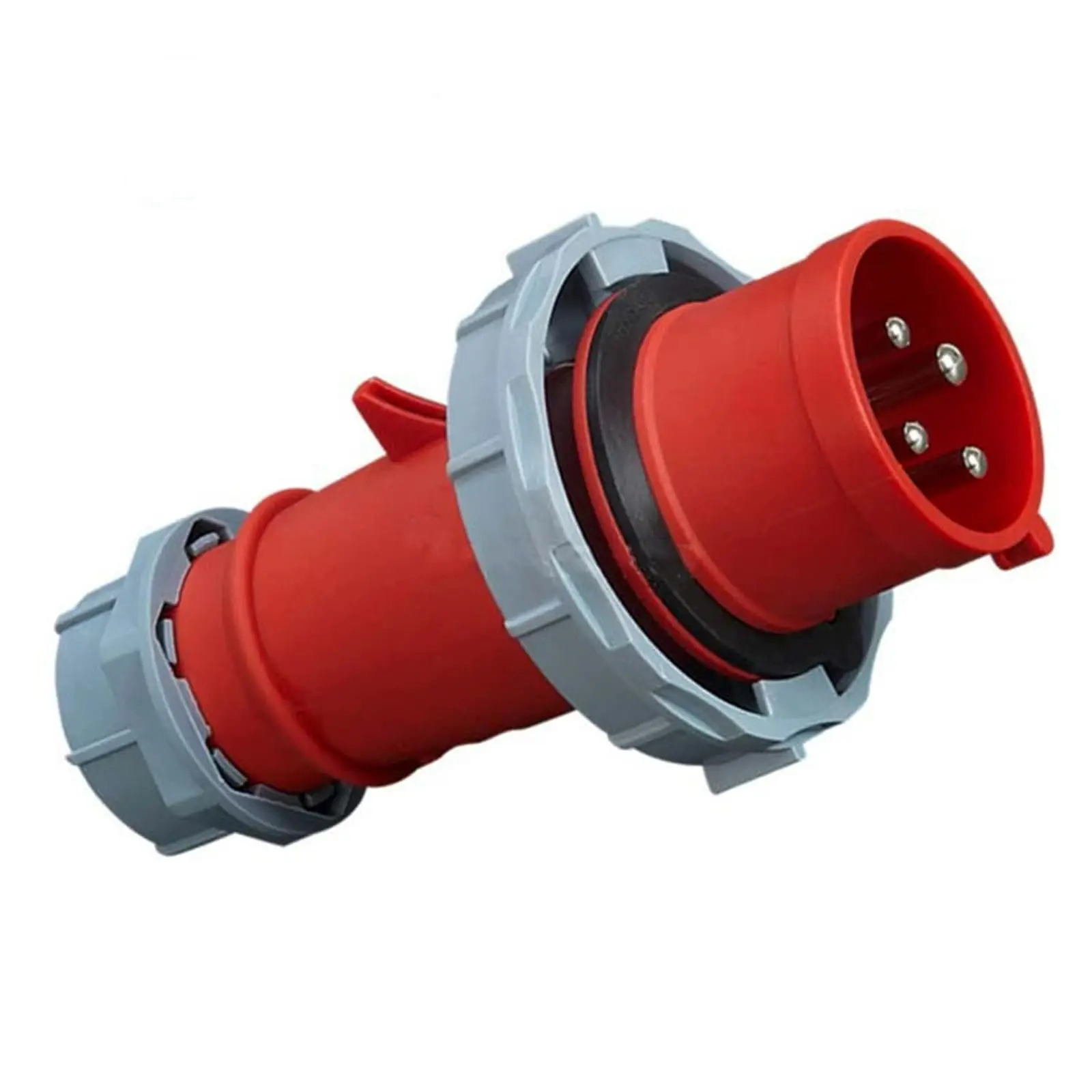 IEC60309 Waterproof CEE Refrigerated Container Ship Cold Chain Special Industrial Plug 4P 32A 440V 3P+E 3H IP67