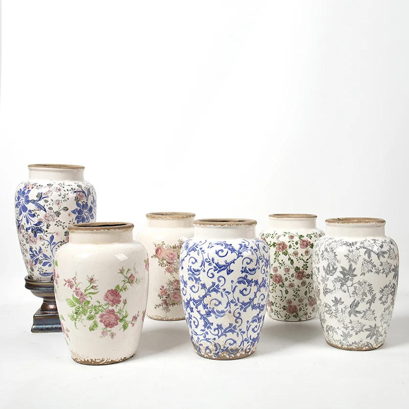 

Modern Simple Home Creative Flower Arranger Nordic Ceramic Vase Floral Ornament Ornament