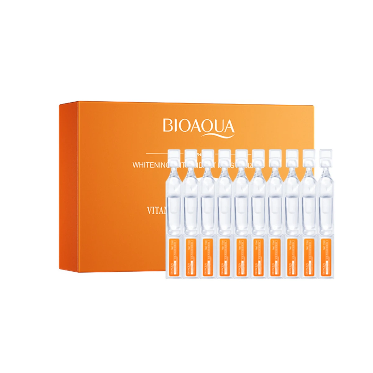 30pcs Vitamin C Hyaluronic Acid Second Throw essence Moisturizing and Anti oxygen essence Skin Care Product