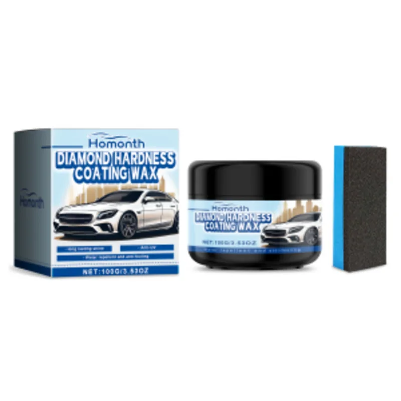 

Car Polishing Wax Clean Stain Removal Car Paint Repair Scratch Polishing Renovation Maintenance Coating Wax With Sponge