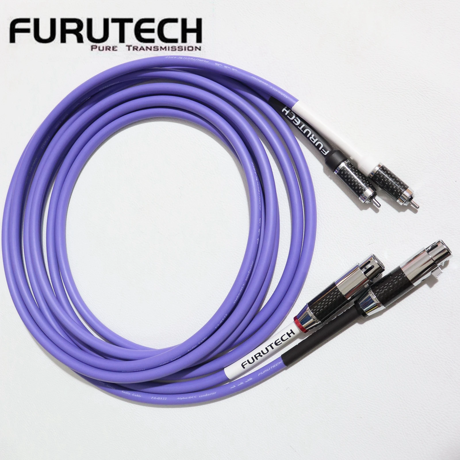 

Furukawa new αS22 OCC HIFI RCA Audio signal Cable Power Amplifier XLR Balanced Line by furutech alpha process