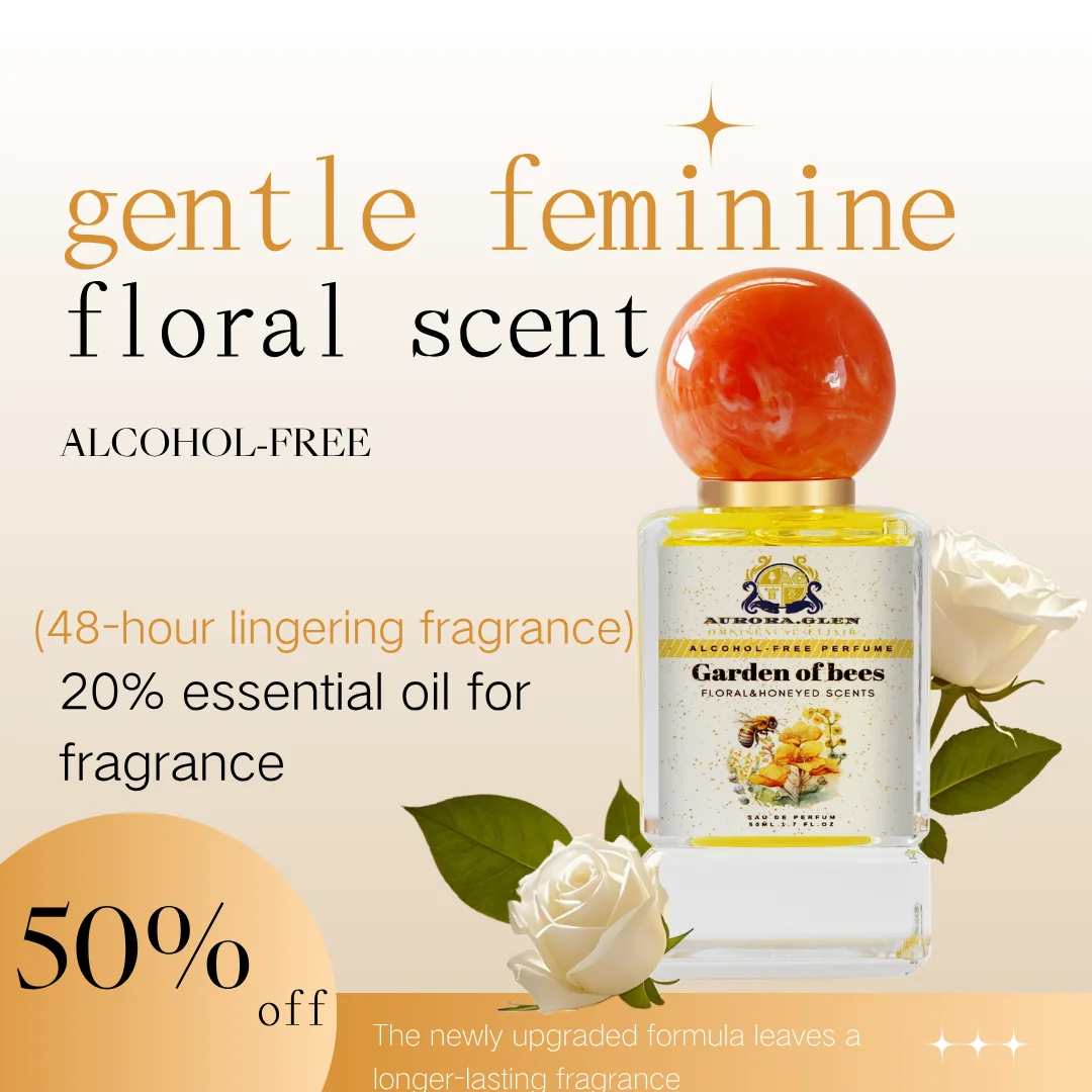 50ml Best-Selling Parfum Oil for Women Floral Fresh, Natural, Long-Lasting Essential Oil Body Spray Brand Original High Quality