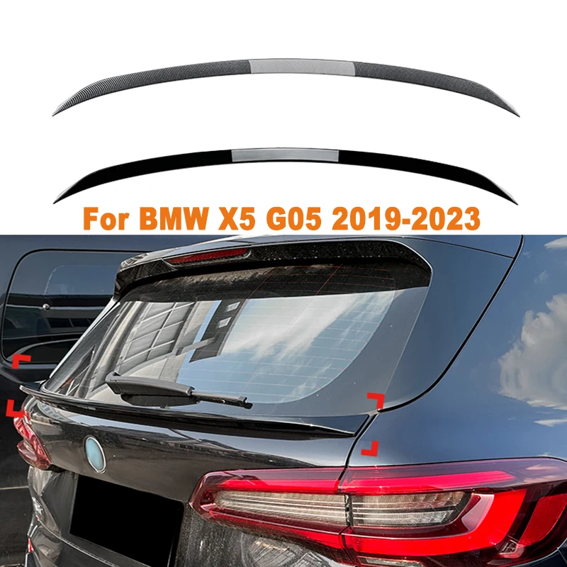 For BMW X5 G05 2019-2023 Car Tail Wings Fixed Wind Spoiler Rear Wing Auto Decoration Accessories