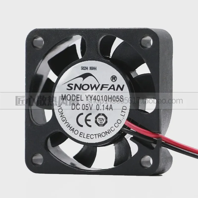 for SNOWFAN YY4010H05S 4010 Cooling Fan 4CM 5V Hydraulic Bearing Graphics Card Fan