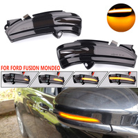 Dynamic Blinker For FORD MONDEO MK5 2014-2019 MKV 5 LED Turn Signal Light Side Lamp 2015 2016 2017 2018 MK V CD CE CF Pair arrow