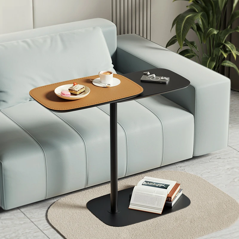 ss-Nordic Creative Rotatable Coffee Table Living Room Home Light Luxury Sofa Storage Side Tables Bedroom Bedside Storage Tables