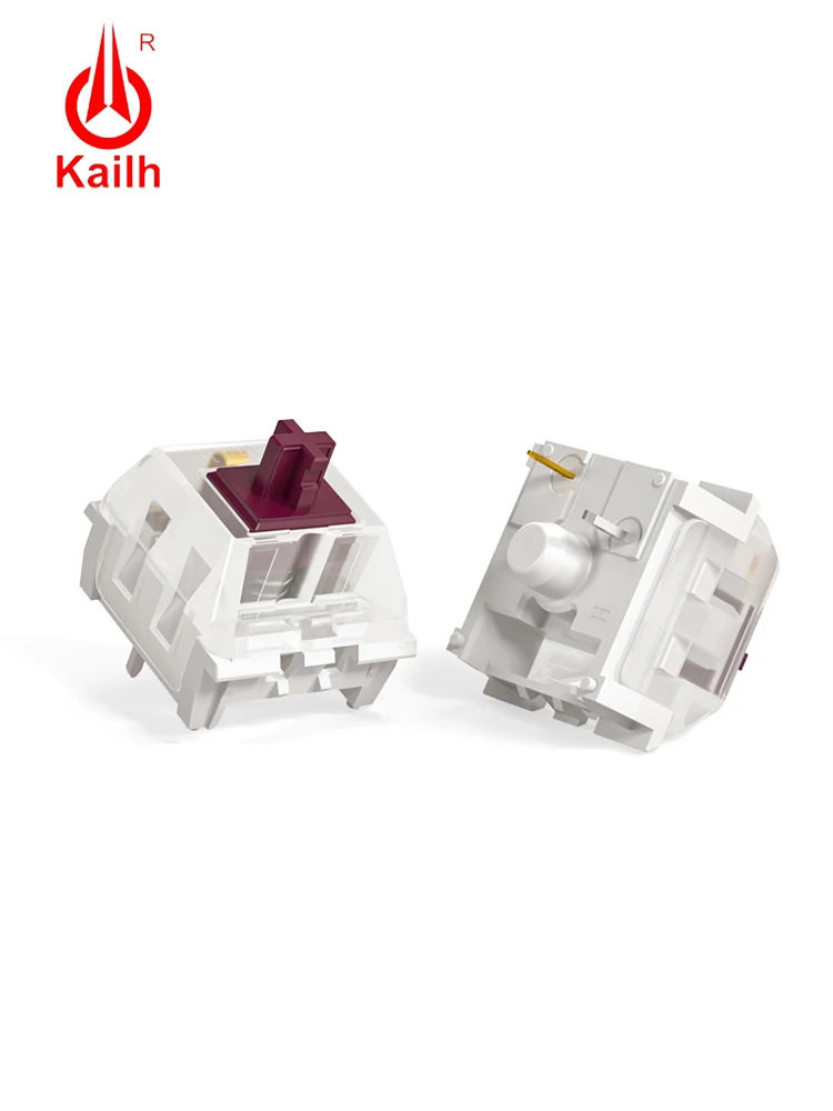 Kailh ความเร็วสวิทช์ DIY Mechanical Switch MX RGB SMD 3Pin สัมผัส Linear Clicky Swithes Sliver ทองแดงหนาสีชมพูทอง