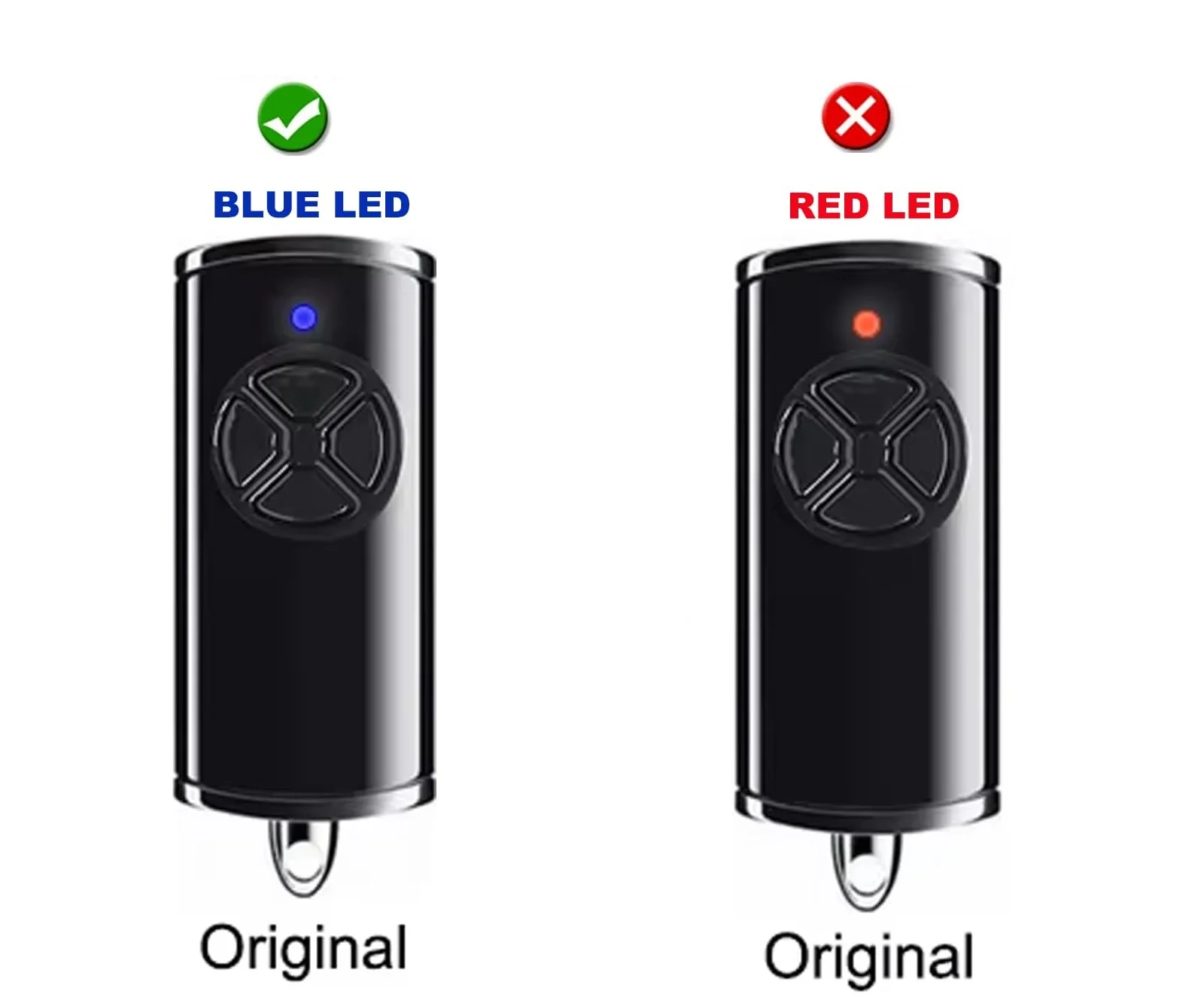 HSE4-868-BS Compatible with Hormann Bisecur command HSE1 HSE2 HS1 HS4 868 BS Handheld Transmitter