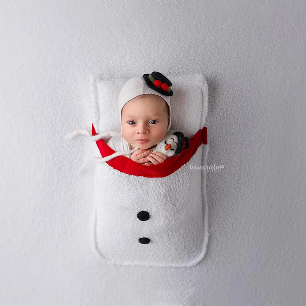 Baby Girl Boy Clothes For Photography Props Newborn Photo Accessories Backdrop With Pocket Pillow Babies Costume Shooting Studio