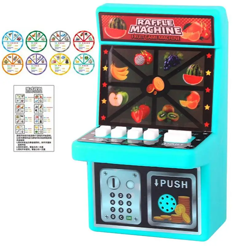 Small Arcade Game Classic Kids Portable Arcade Machine Portable Retro Arcade Home Machine Small Raffle Machine For Cafe Hotel