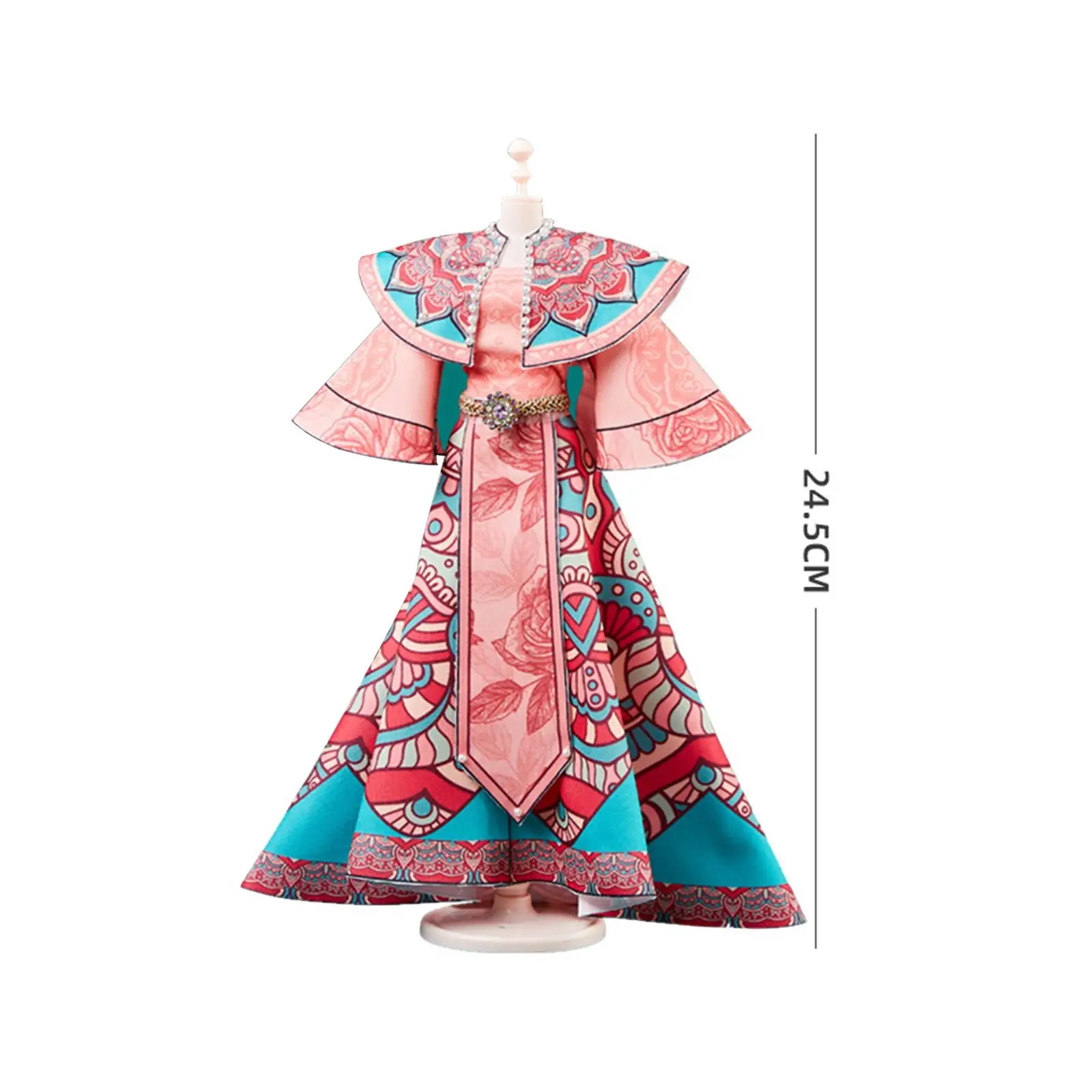 Fashion Design Kits voor kinderen Poppenjurk Maken Set 5-delige Hanfu-kleding DIY